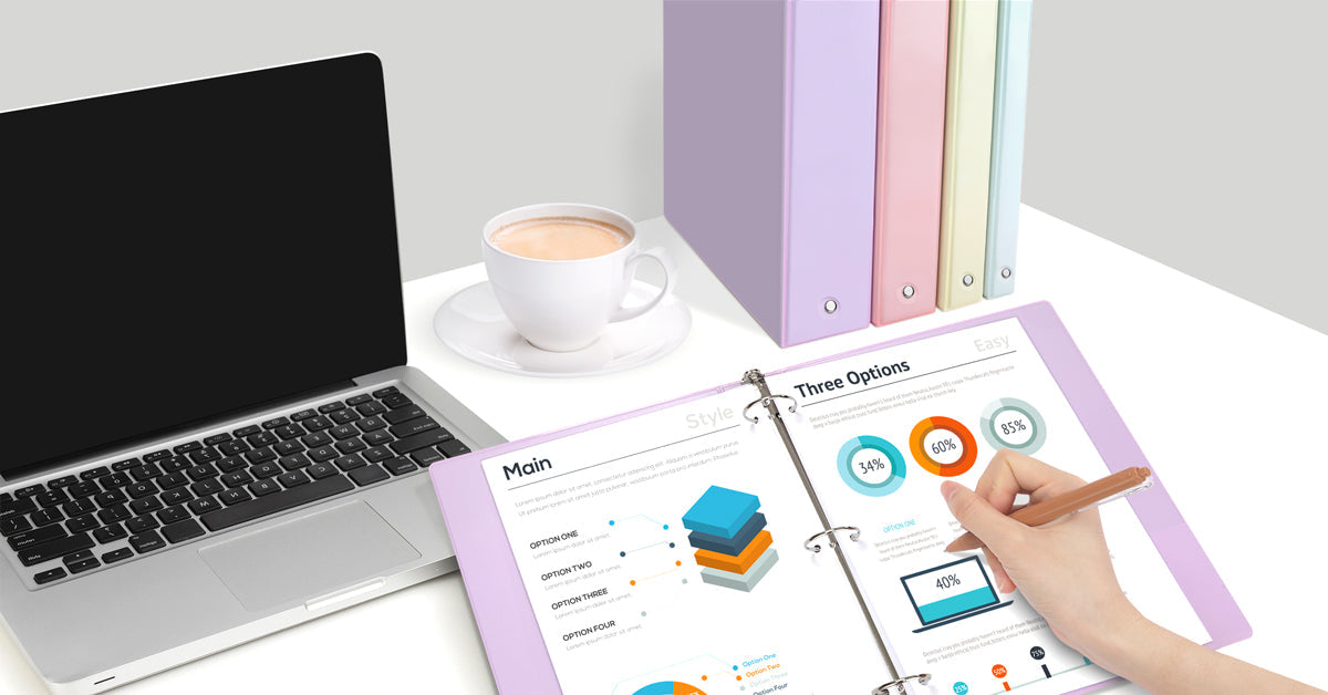 Binder Sizes Explained: How to Choose the Right Ring Size and Paper Capacity